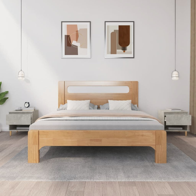 vidaXL 2 db betonszürke szerelt fa éjjeliszekrény 50x 46 x 50 cm