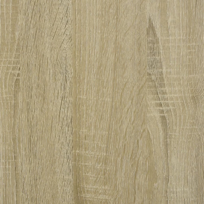vidaXL 2 db sonoma tölgy színű szerelt fa kisasztal 50x46x50 cm