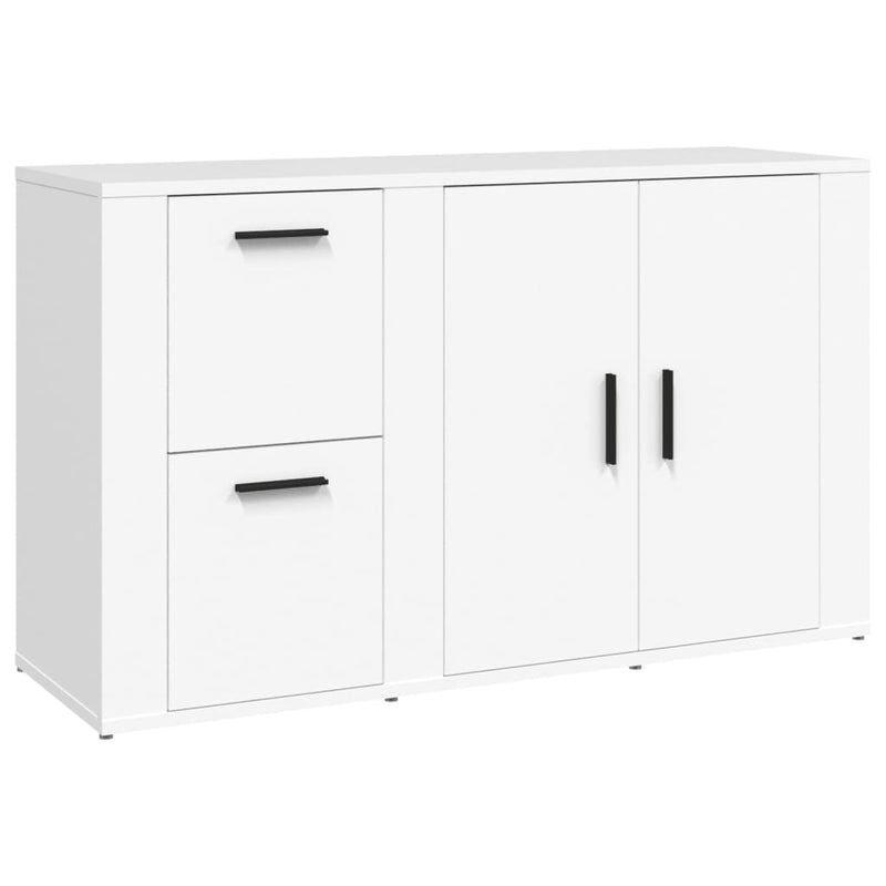 vidaXL fehér szerelt fa tálalószekrény 100x33x59,5 cm