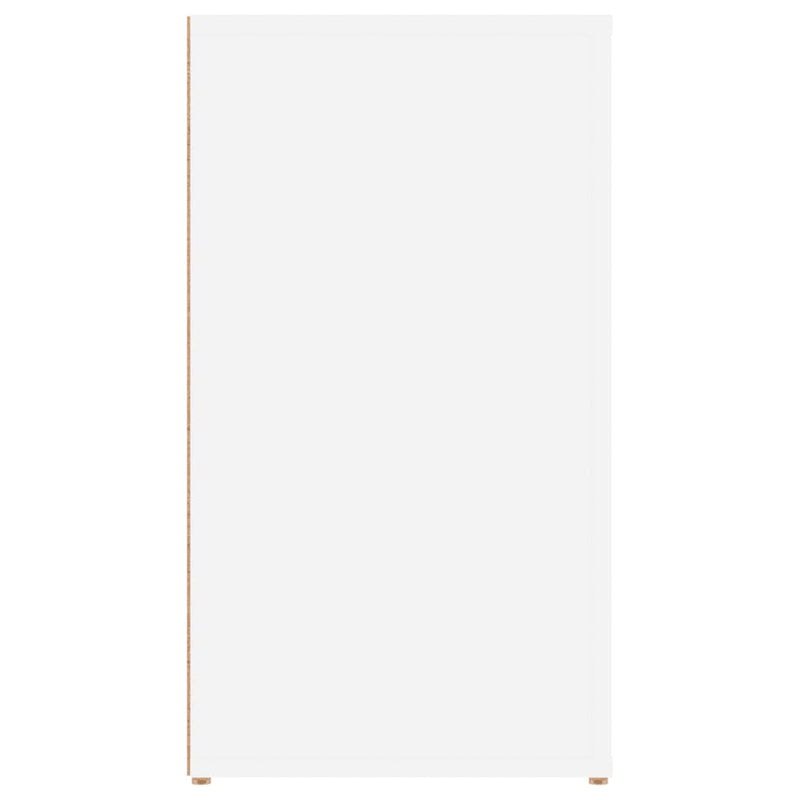 vidaXL fehér szerelt fa tálalószekrény 100x33x59,5 cm