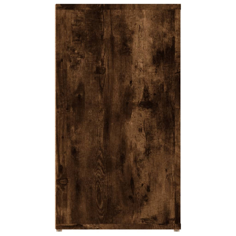 vidaXL füstös tölgy színű szerelt fa tálalószekrény 100x33x59,5 cm