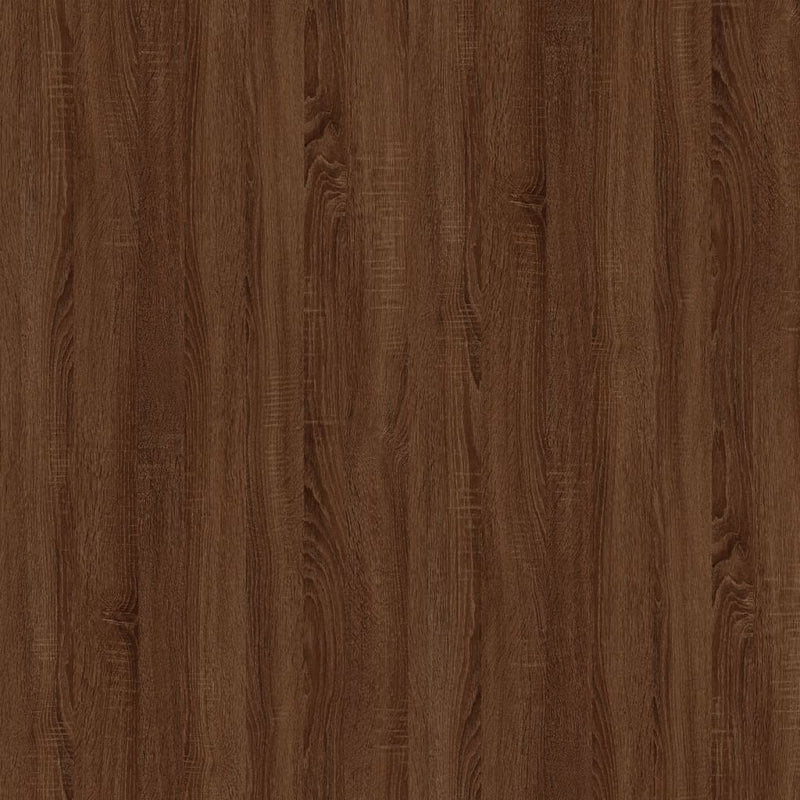 vidaXL barna tölgyszínű szerelt fa tálalószekrény 100x33x59,5 cm