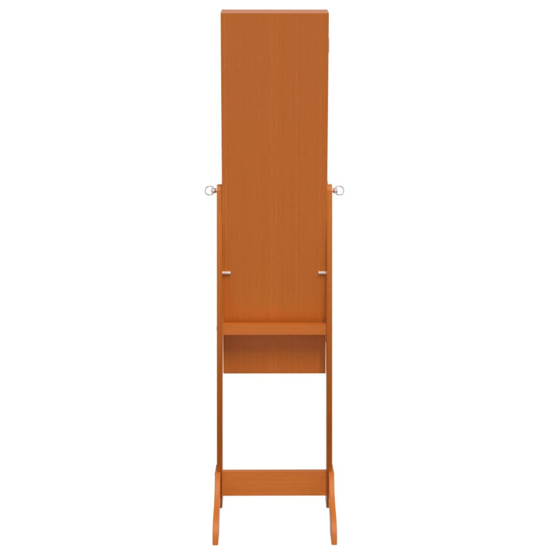 vidaXL szabadon álló tükör LED-del 34 x 37 x 146 cm