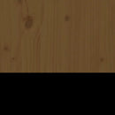 vidaXL mézbarna tömör fenyőfa növénytartó 77x25x66 cm