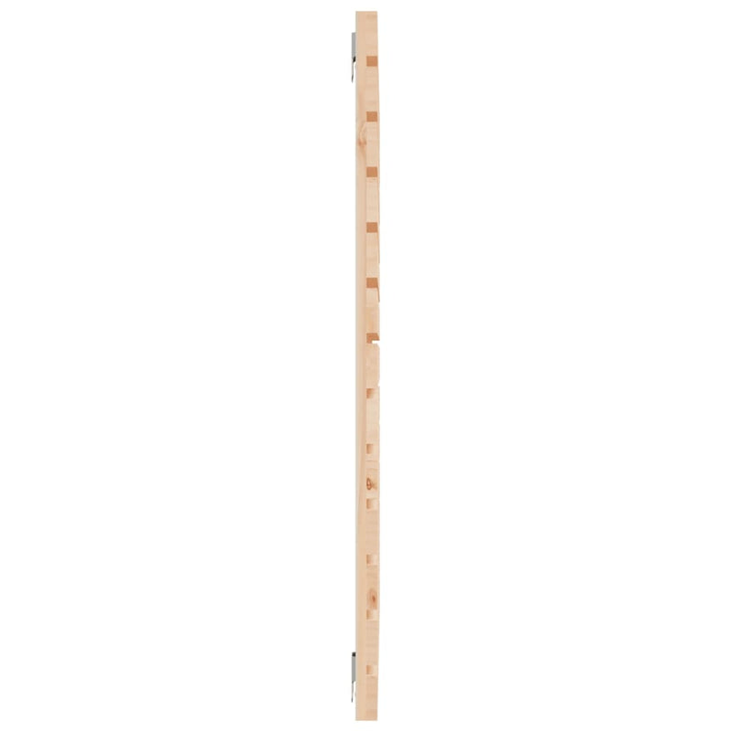 vidaXL tömör fenyőfa fali fejtámla 96 x 3 x 91,5 cm