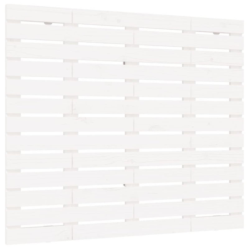 vidaXL fehér tömör fenyőfa fali fejtámla 96 x 3 x 91,5 cm