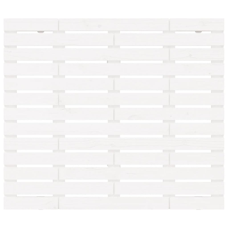 vidaXL fehér tömör fenyőfa fali fejtámla 96 x 3 x 91,5 cm
