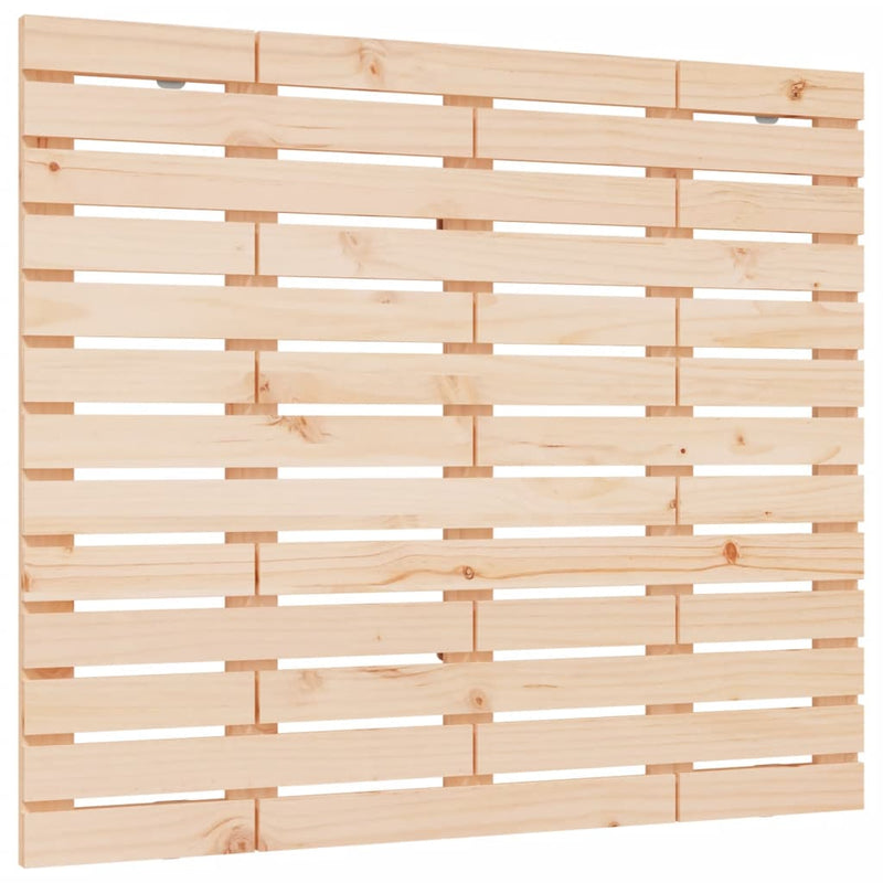 vidaXL tömör fenyőfa fali fejtámla 146 x 3 x 91,5 cm
