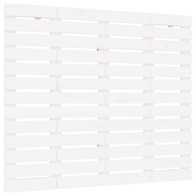 vidaXL fehér tömör fenyőfa fali fejtámla 146 x 3 x 91,5 cm