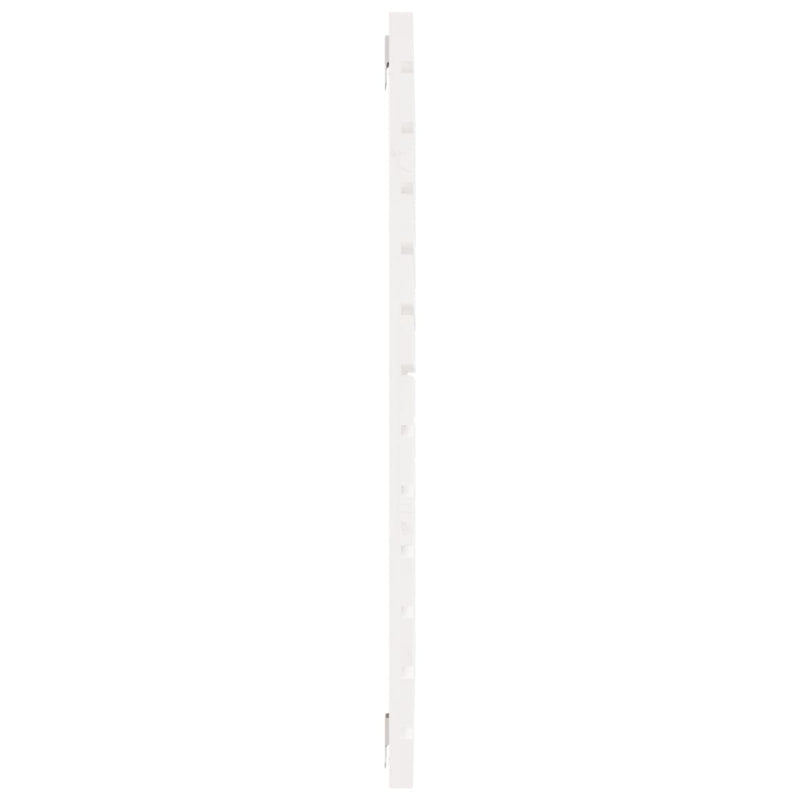 vidaXL fehér tömör fenyőfa fali fejtámla 146 x 3 x 91,5 cm