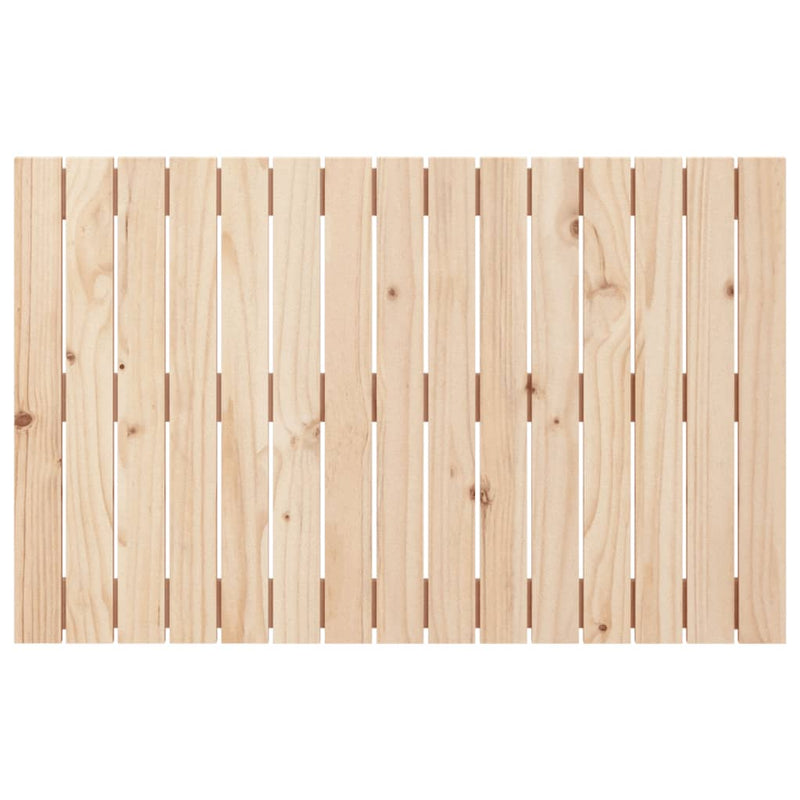 vidaXL tömör fenyőfa fali fejtámla 95,5 x 3 x 60 cm