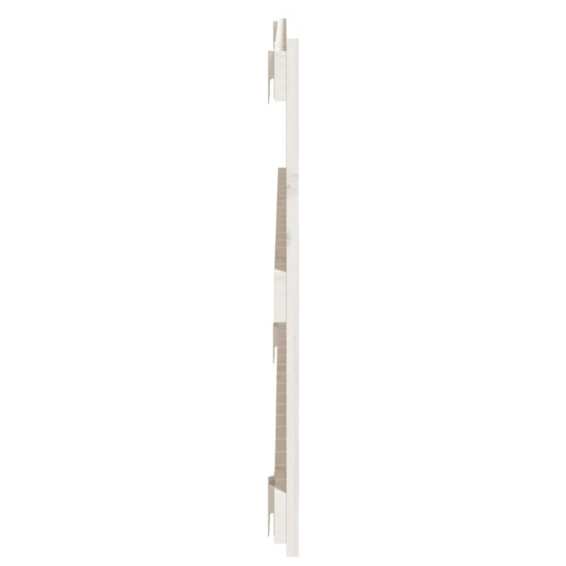 vidaXL fehér tömör fenyőfa fali fejtámla 95,5 x 3 x 60 cm