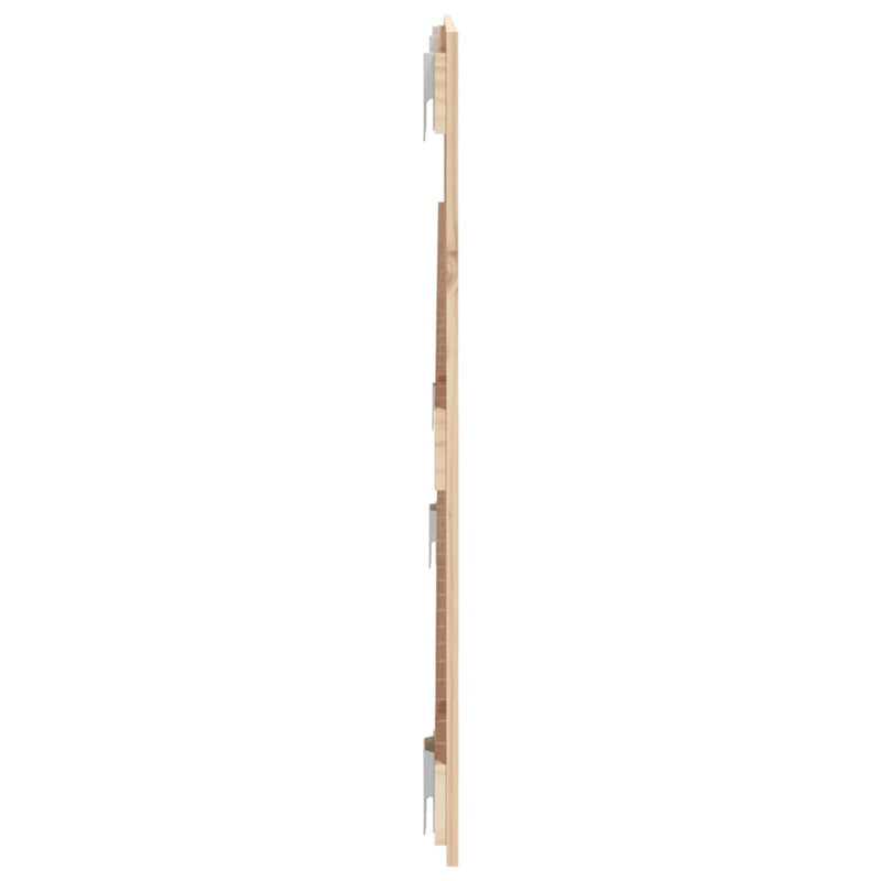 vidaXL tömör fenyőfa fali fejtámla 127,5 x 3 x 60 cm
