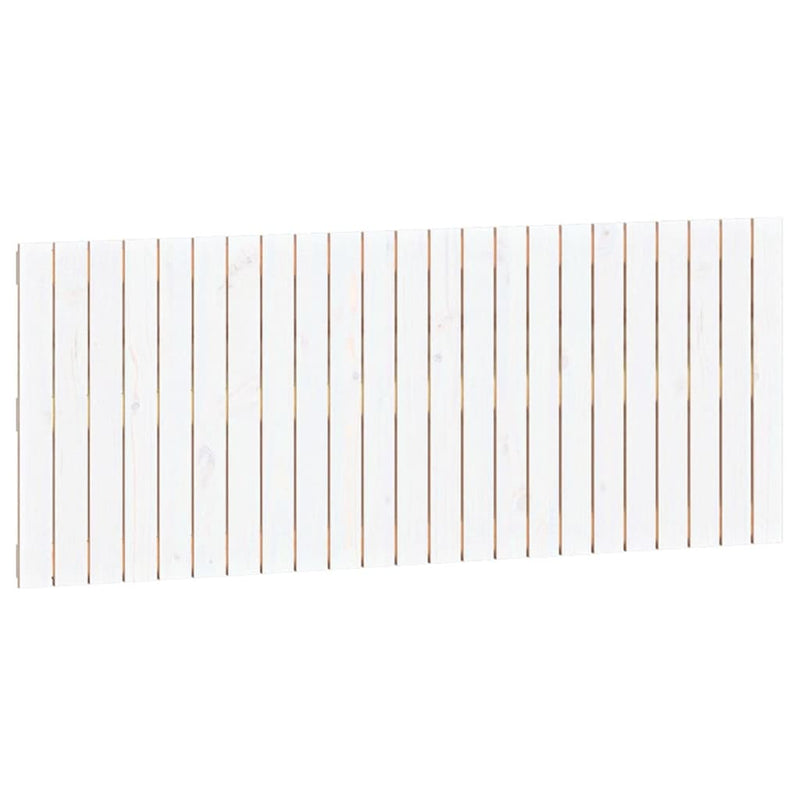 vidaXL fehér tömör fenyőfa fali fejtámla 147 x 3 x 60 cm
