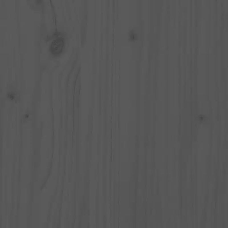 vidaXL szürke tömör fenyőfa fali fejtámla 147 x 3 x 60 cm