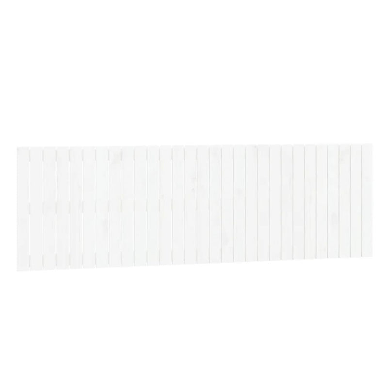 vidaXL fehér tömör fenyőfa fali fejtámla 185 x 3 x 60 cm