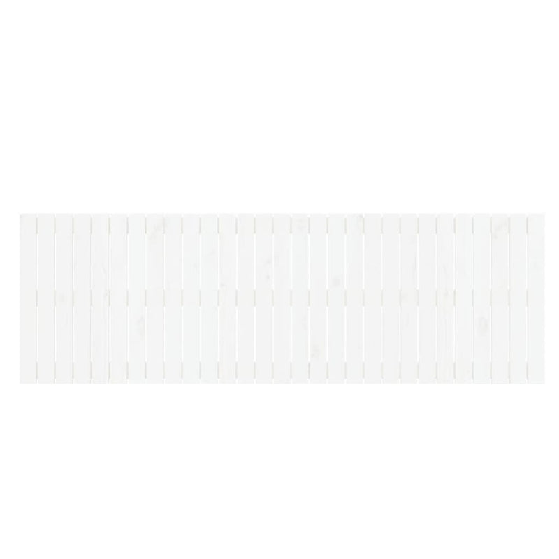 vidaXL fehér tömör fenyőfa fali fejtámla 185 x 3 x 60 cm