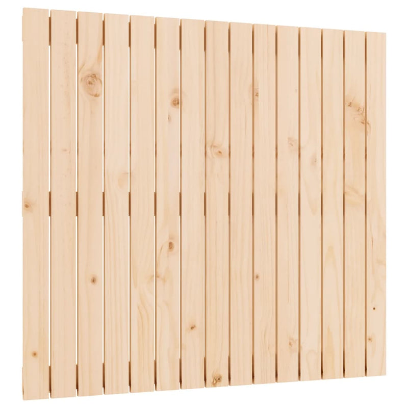 vidaXL tömör fenyőfa fali fejtámla 95,5 x 3 x 90 cm