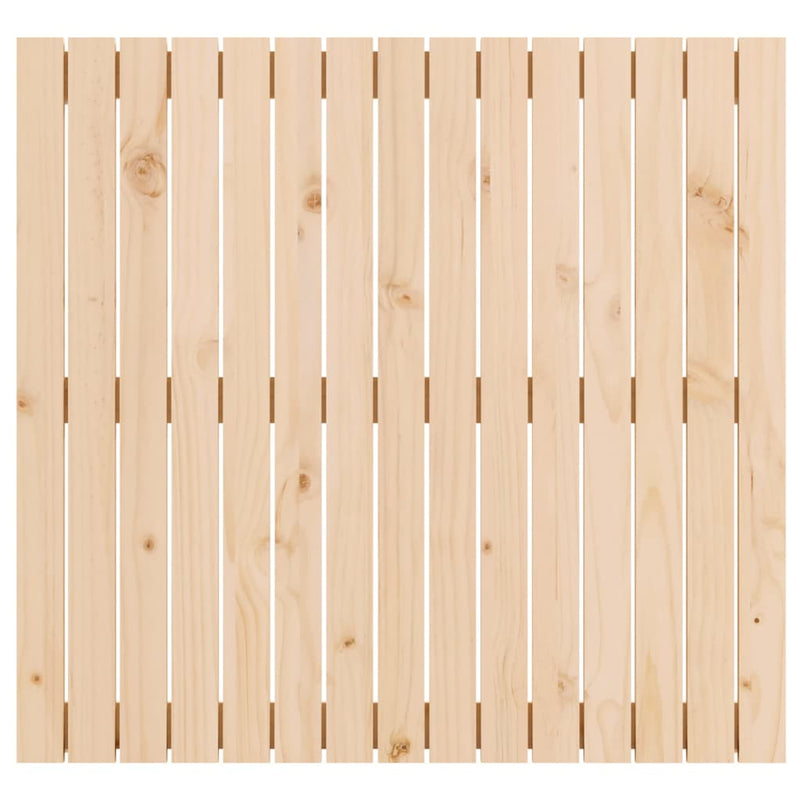 vidaXL tömör fenyőfa fali fejtámla 95,5 x 3 x 90 cm