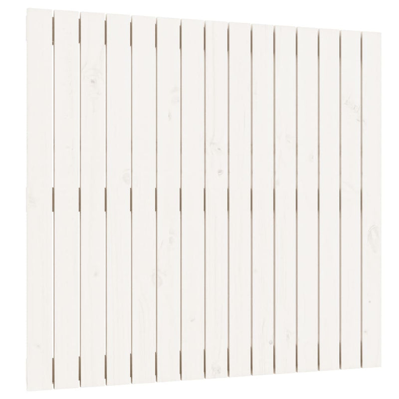 vidaXL fehér tömör fenyőfa fali fejtámla 95,5 x 3 x 90 cm