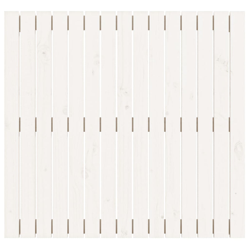 vidaXL fehér tömör fenyőfa fali fejtámla 95,5 x 3 x 90 cm