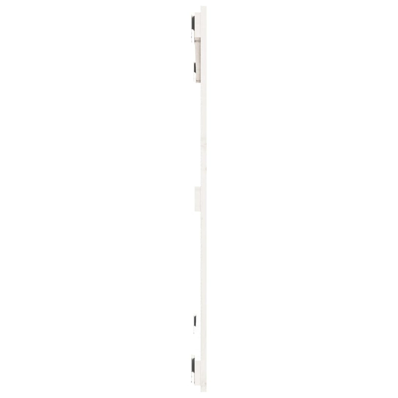 vidaXL fehér tömör fenyőfa fali fejtámla 95,5 x 3 x 90 cm