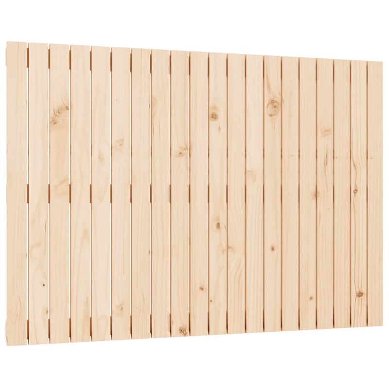 vidaXL tömör fenyőfa fali fejtámla 127,5 x 3 x 90 cm