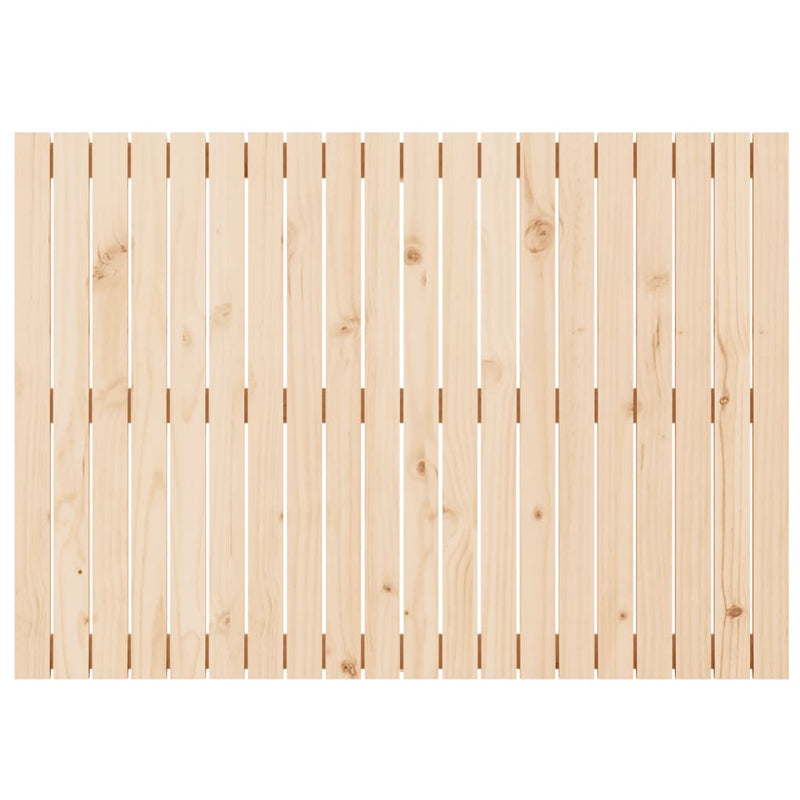 vidaXL tömör fenyőfa fali fejtámla 127,5 x 3 x 90 cm