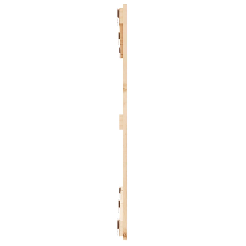 vidaXL tömör fenyőfa fali fejtámla 127,5 x 3 x 90 cm