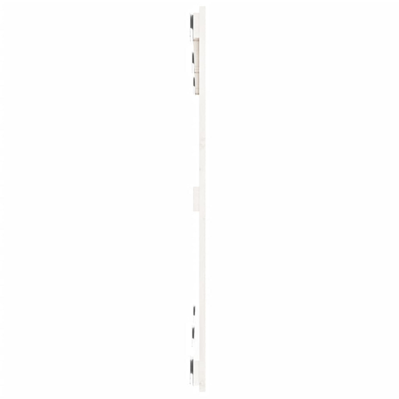 vidaXL fehér tömör fenyőfa fali fejtámla 127,5 x 3 x 90 cm
