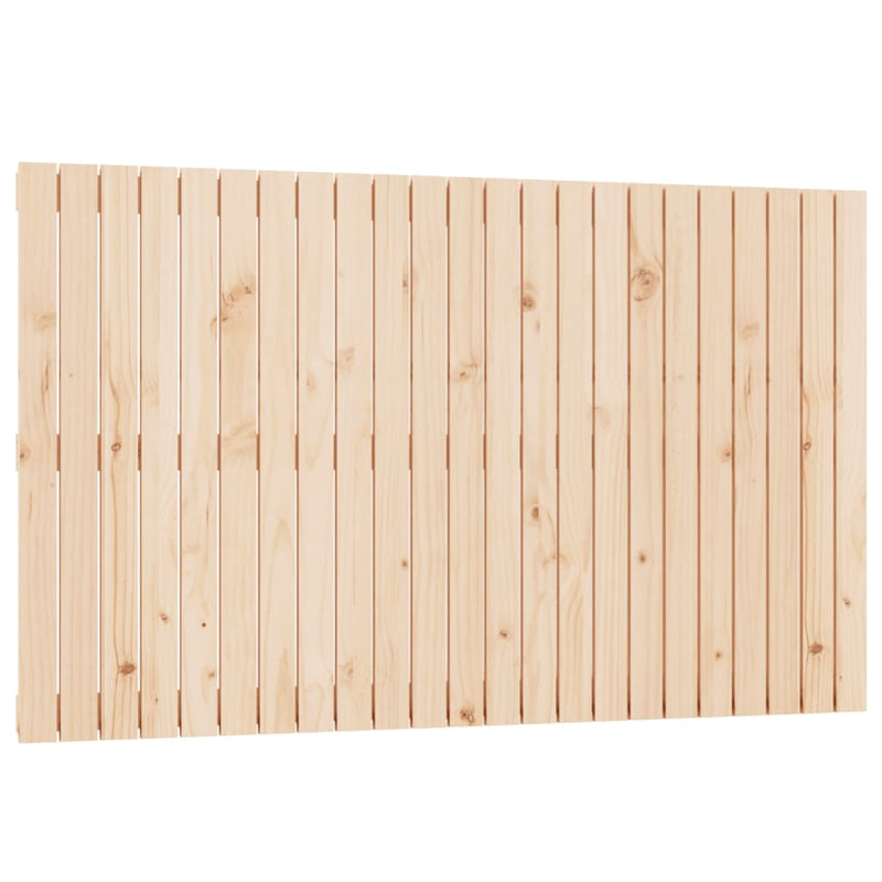 vidaXL tömör fenyőfa fali fejtámla 147 x 3 x 90 cm