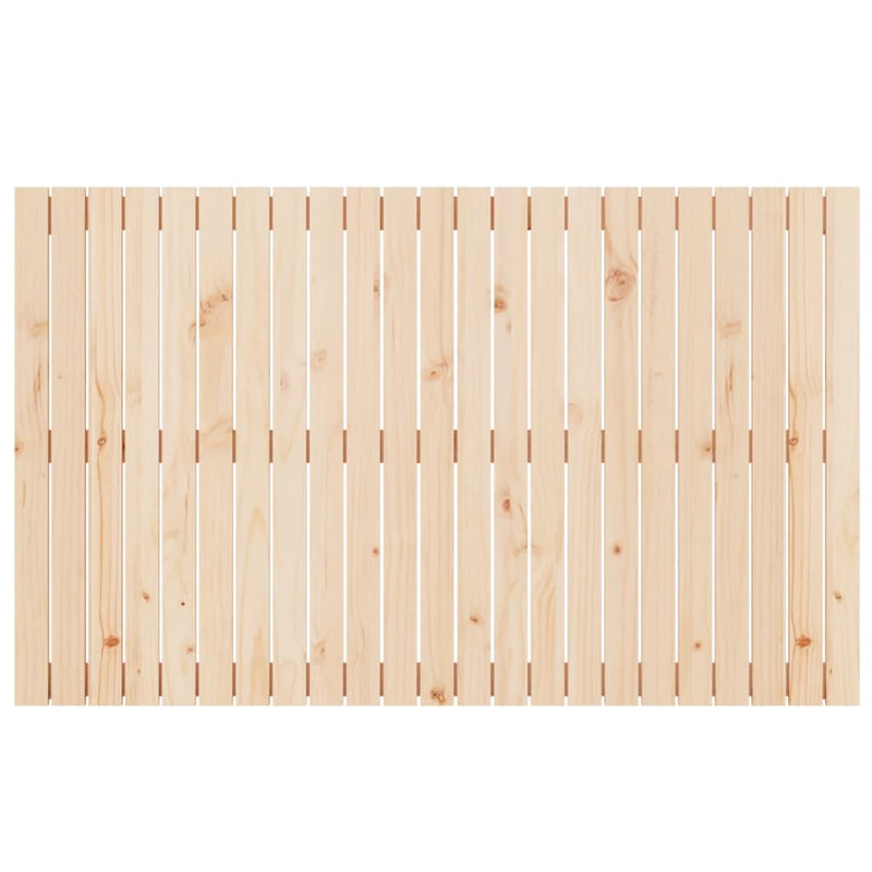 vidaXL tömör fenyőfa fali fejtámla 147 x 3 x 90 cm