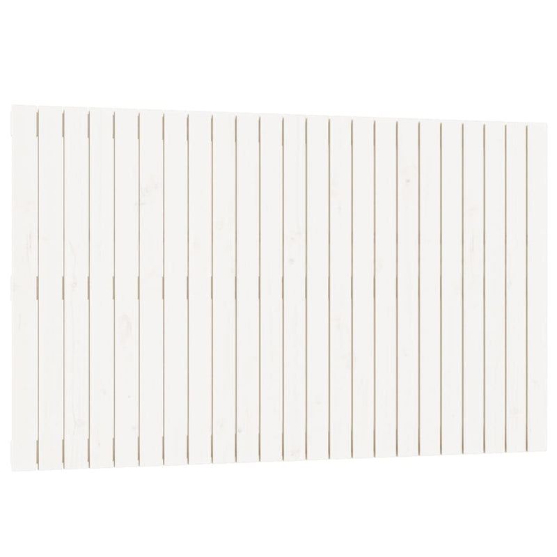 vidaXL fehér tömör fenyőfa fali fejtámla 147 x 3 x 90 cm