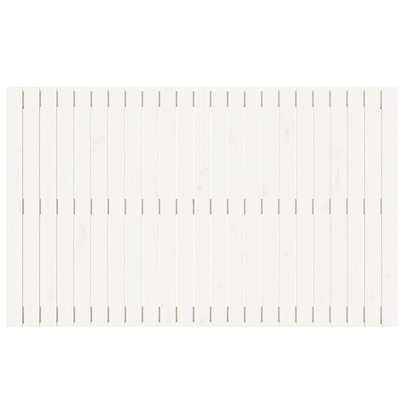 vidaXL fehér tömör fenyőfa fali fejtámla 147 x 3 x 90 cm