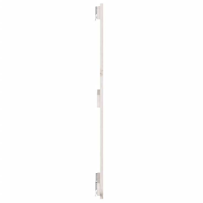 vidaXL fehér tömör fenyőfa fali fejtámla 82,5x3x90 cm
