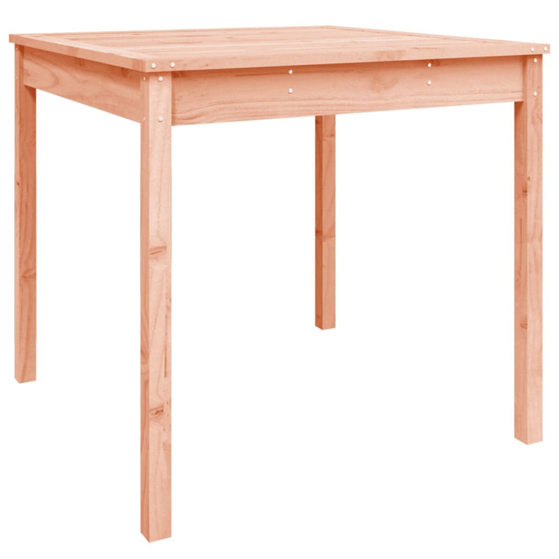 vidaXL tömör duglászfenyő kerti asztal 82,5 x 82,5 x 76 cm