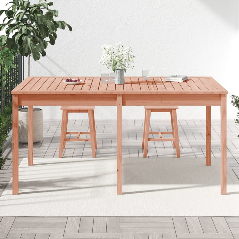 vidaXL tömör duglászfenyő kerti asztal 159,5 x 82,5 x 76 cm
