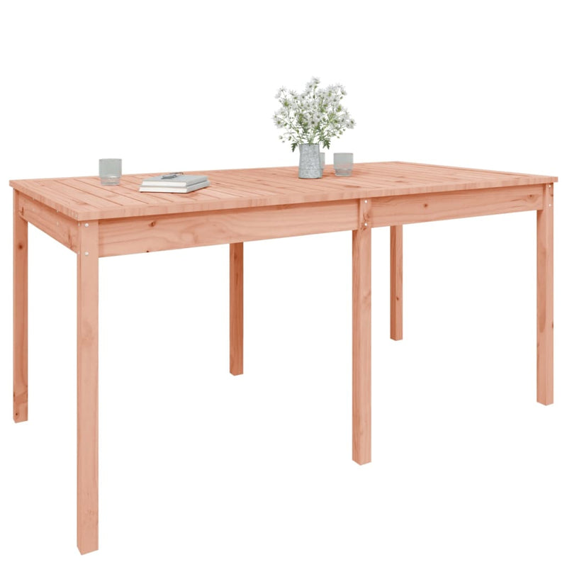 vidaXL tömör duglászfenyő kerti asztal 159,5 x 82,5 x 76 cm