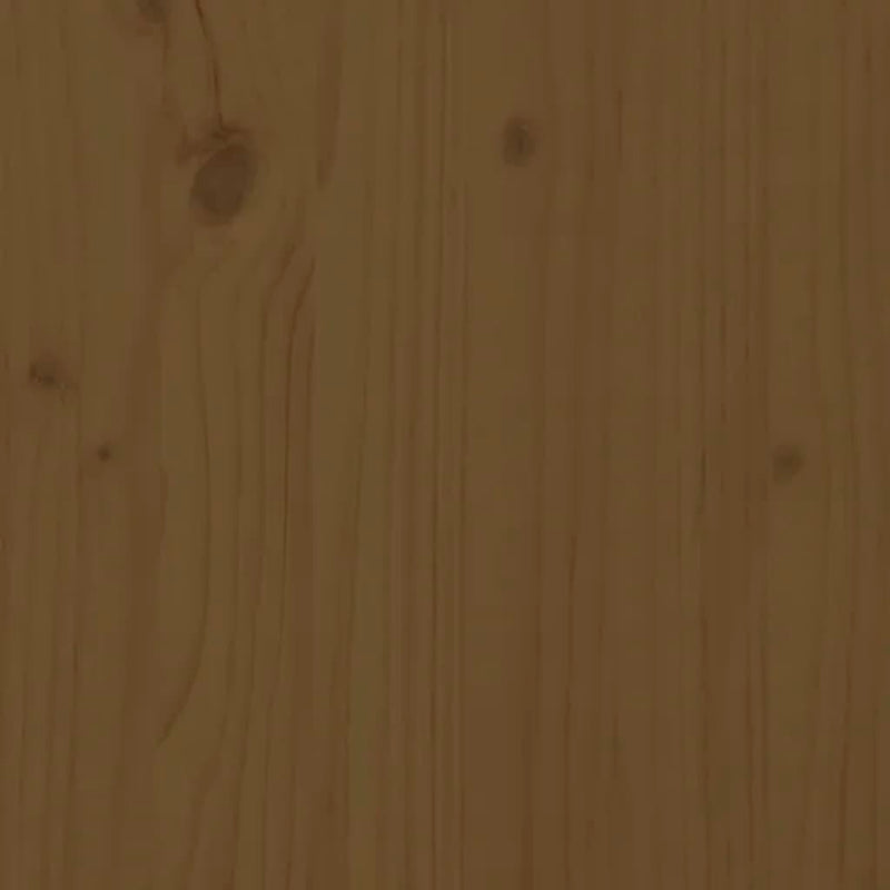 vidaXL mézbarna tömör fenyőfa kerti pad 109 cm