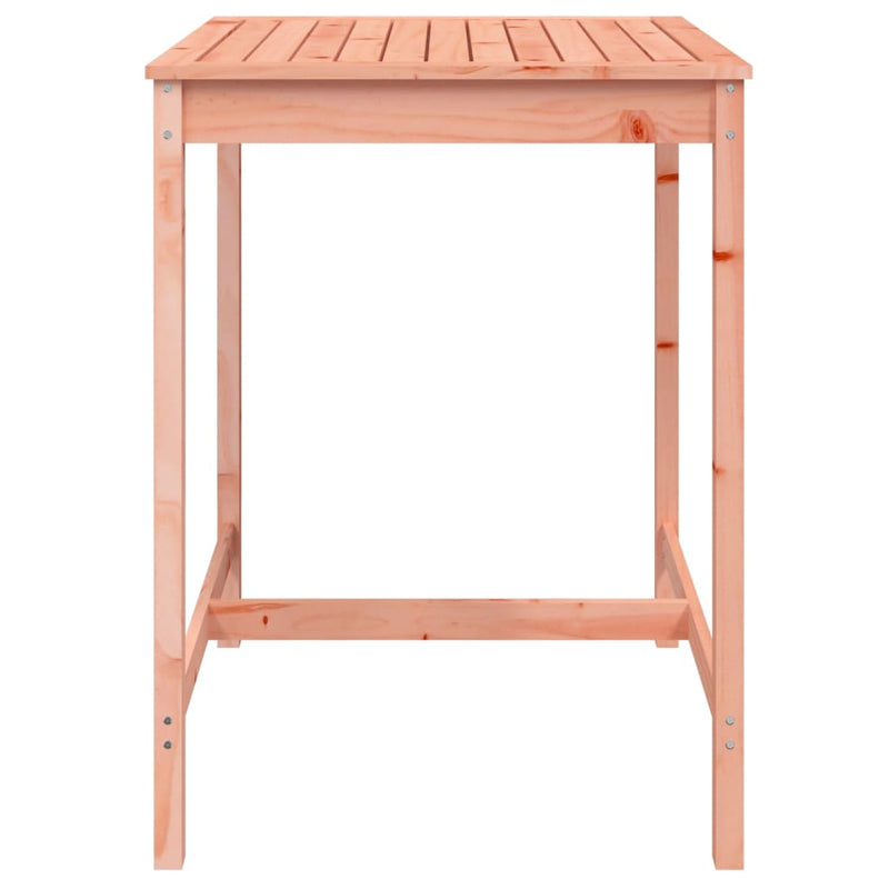 vidaXL tömör duglászfenyő kerti asztal 82,5x82,5x110 cm