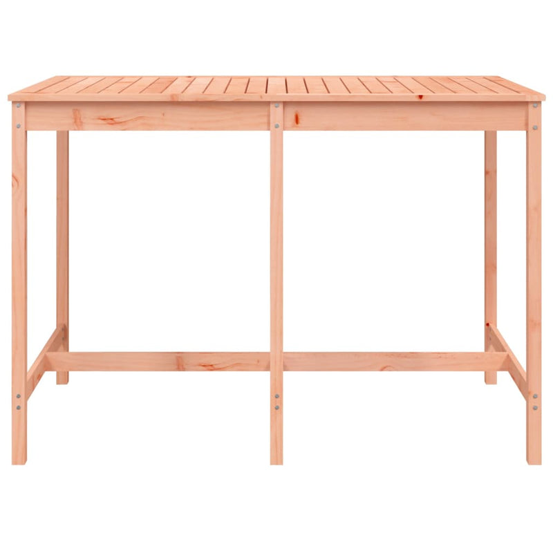 vidaXL tömör duglászfenyő kerti asztal 159,5 x 82,5 x 110 cm