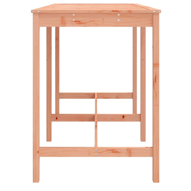 vidaXL tömör duglászfenyő kerti asztal 159,5 x 82,5 x 110 cm