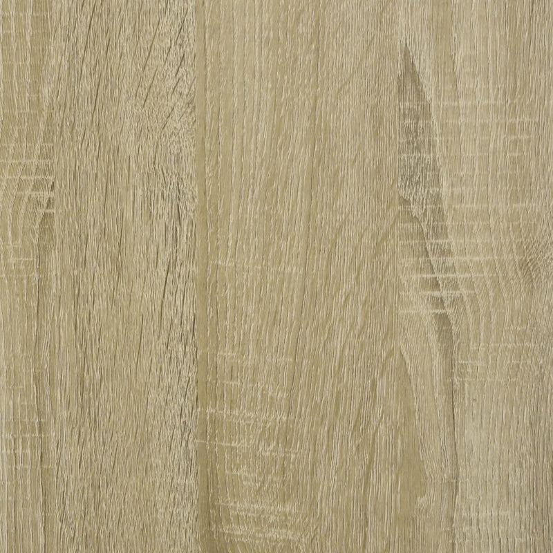 vidaXL sonoma tölgy színű szerelt fa íróasztal fiókokkal 102x50x76 cm
