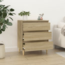 vidaXL sonoma tölgy színű szerelt fa tálalóasztal 60 x 35 x 70 cm