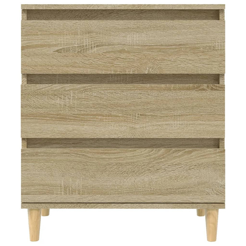 vidaXL sonoma tölgy színű szerelt fa tálalóasztal 60 x 35 x 70 cm