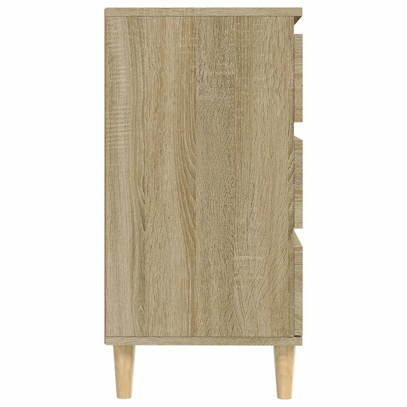 vidaXL sonoma tölgy színű szerelt fa tálalóasztal 60 x 35 x 70 cm