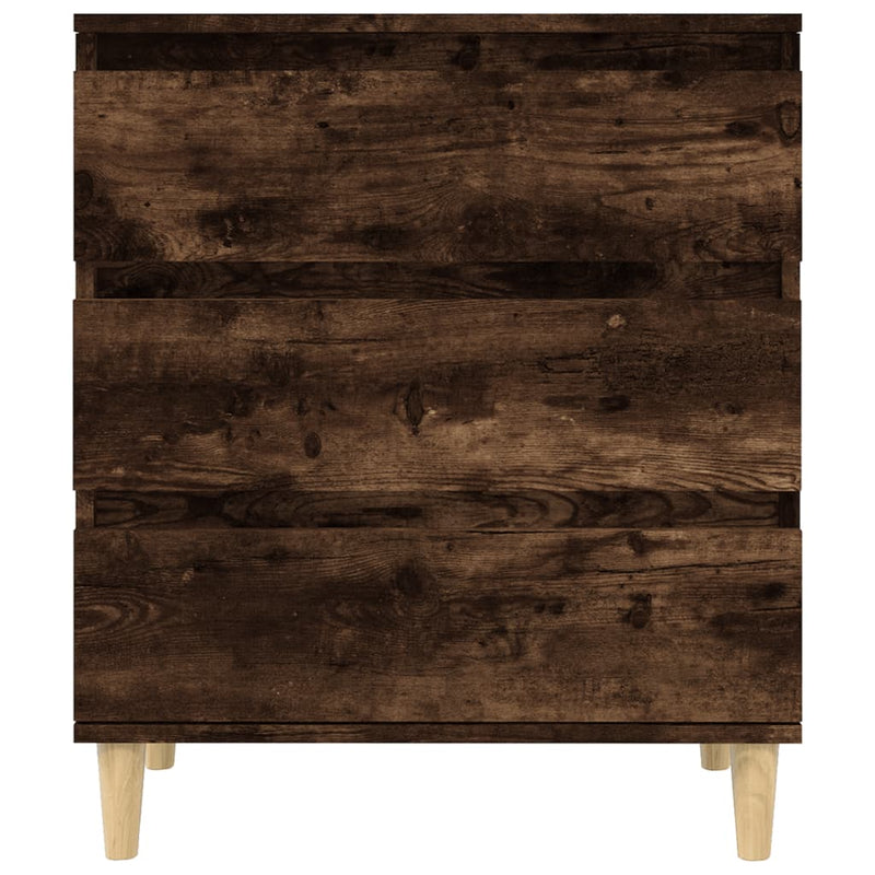 vidaXL füstös tölgy színű szerelt fa tálalószekrény 60 x 35 x 70 cm