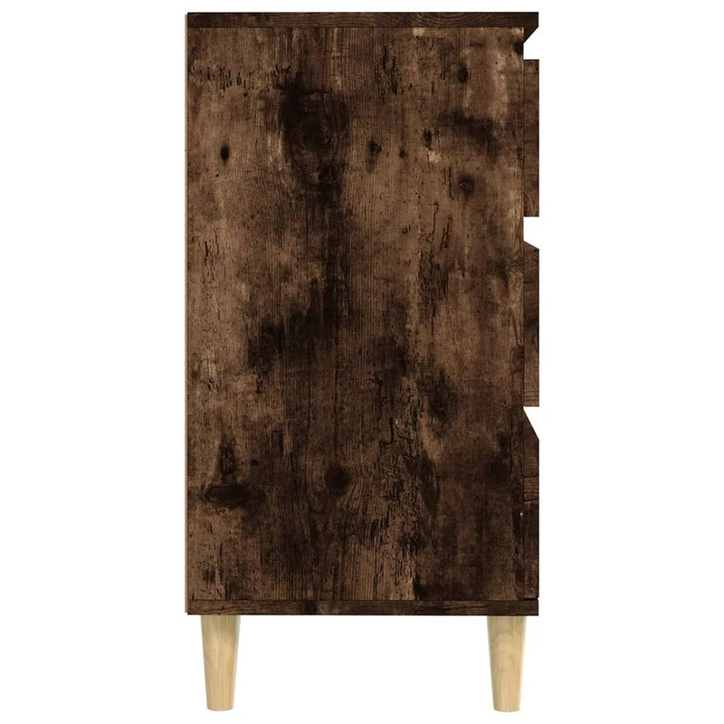 vidaXL füstös tölgy színű szerelt fa tálalószekrény 60 x 35 x 70 cm