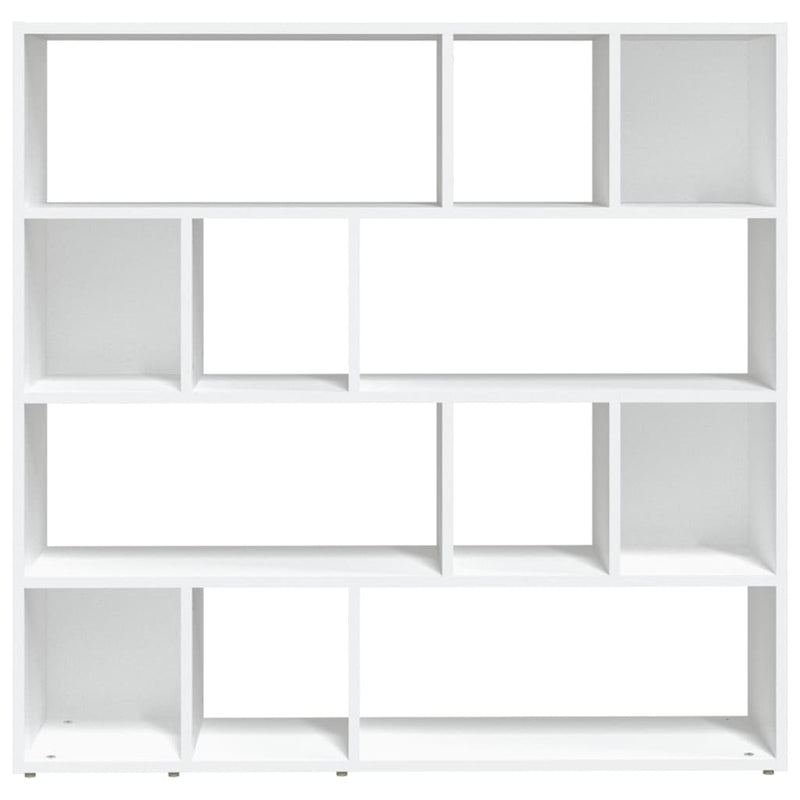 vidaXL fehér térelválasztó könyvszekrény 105 x 24 x 102 cm