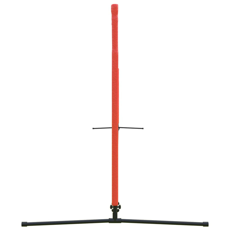 vidaXL fekete és piros poliészter teniszháló 500x100x87 cm